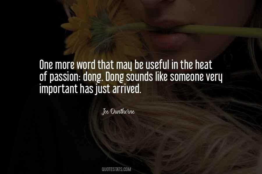 Just One Word Quotes #589674