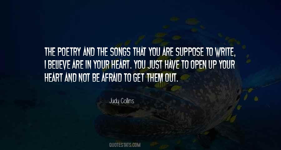 Just Open Your Heart Quotes #741707