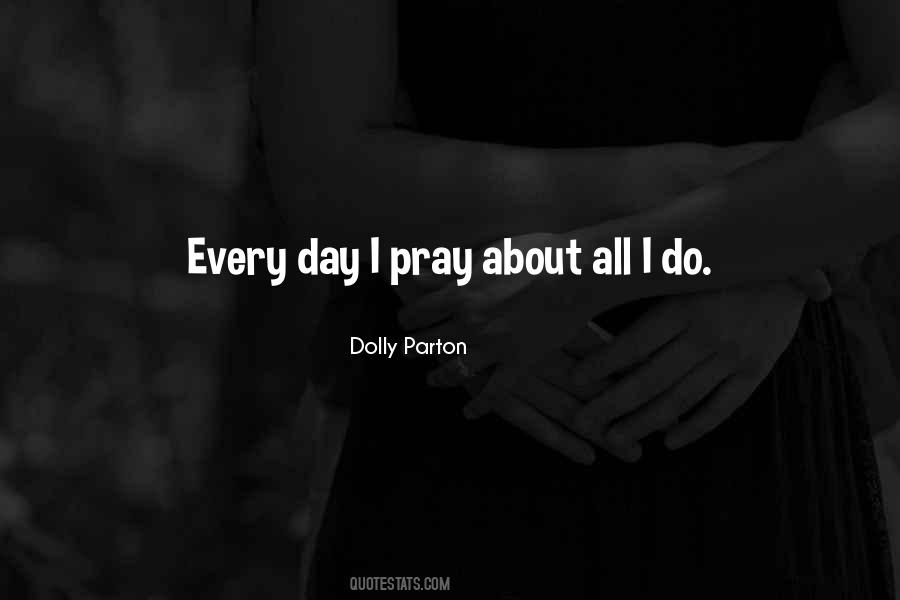 Just Pray About It Quotes #61878