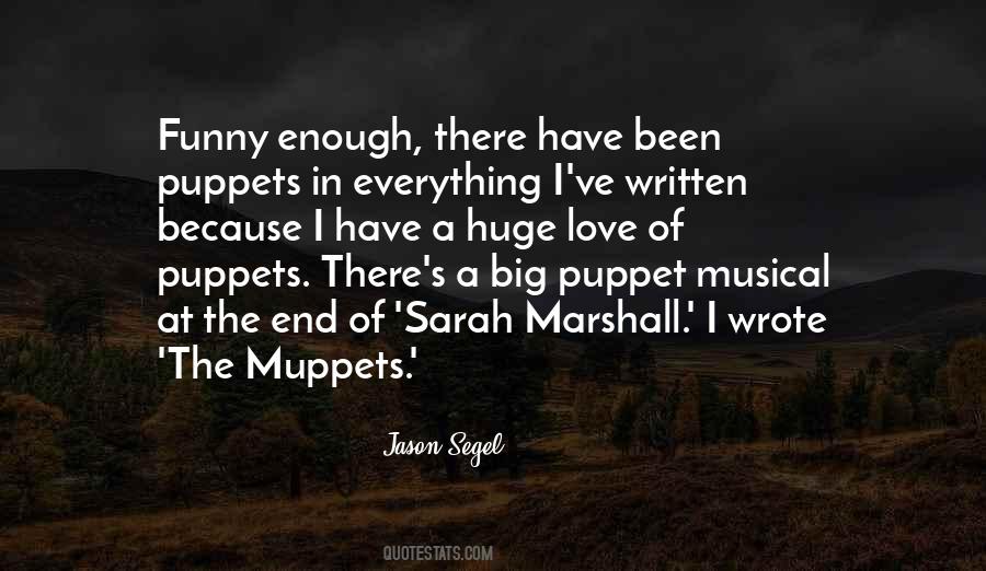 Just Puppet Quotes #282994