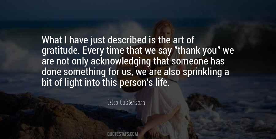 Just Say Thank You Quotes #1548378