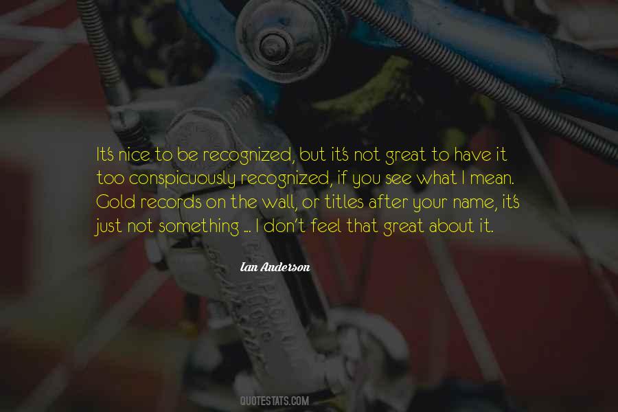 Just Something About You Quotes #201031