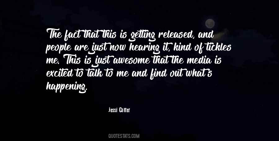 Just Talk To Me Quotes #253028