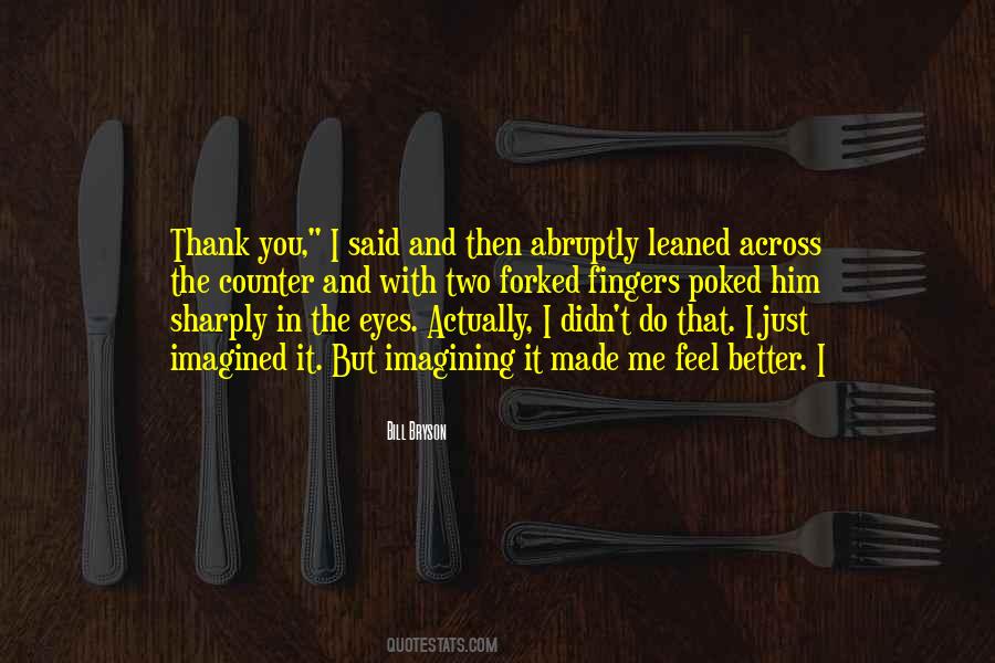 Just Thank You Quotes #11610