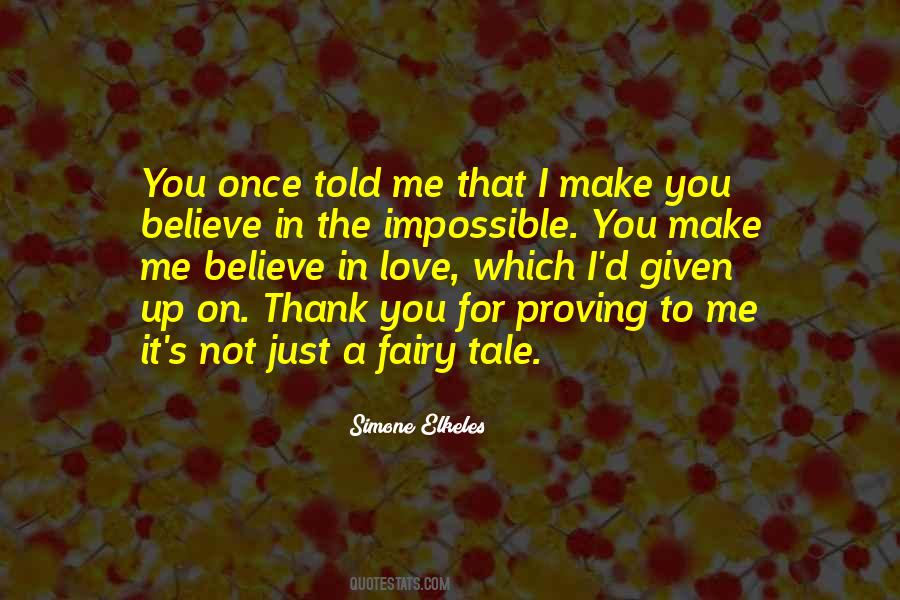 Just Thank You Quotes #405286