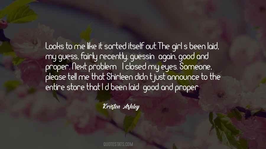 Just That Girl Quotes #163272