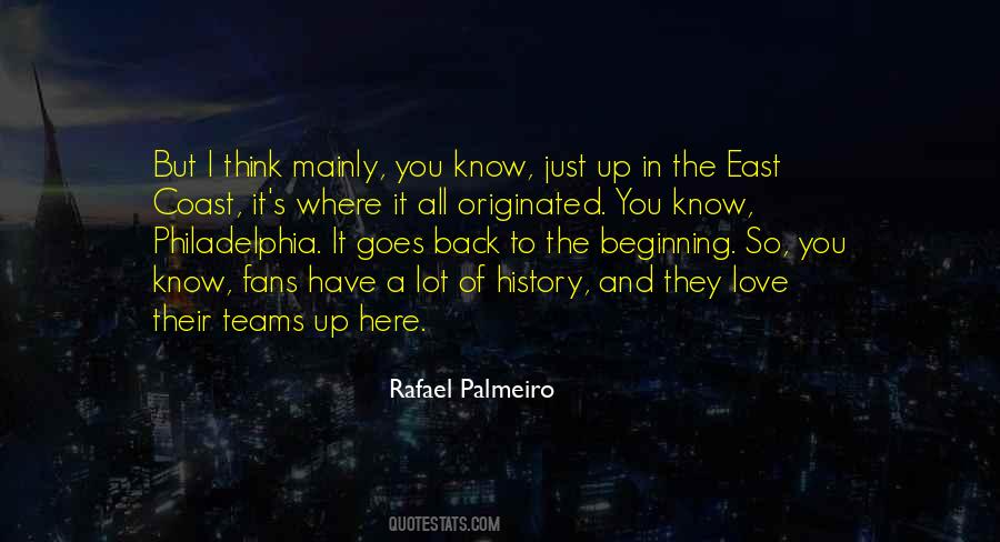 Just The Beginning Love Quotes #1733300