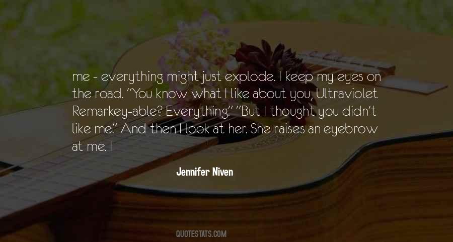 Just The Thought Quotes #37099