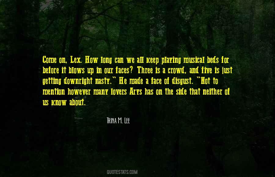 Just The Three Of Us Quotes #1182883