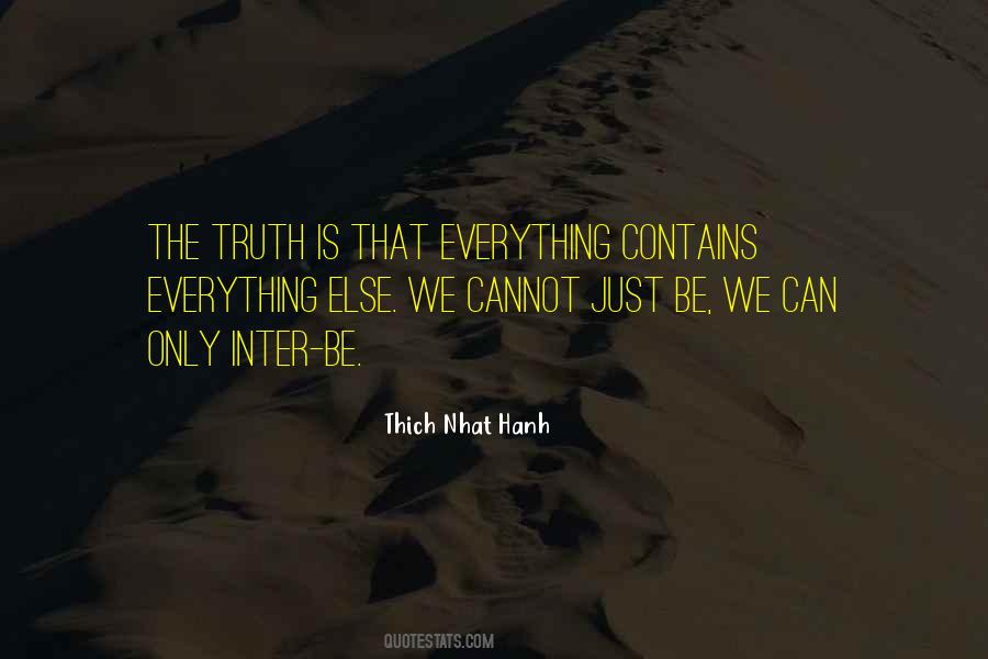 Just The Truth Quotes #27003