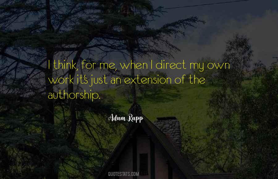Just Think Of Me Quotes #170220