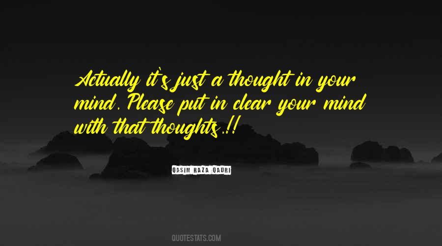 Just Thoughts Quotes #182205