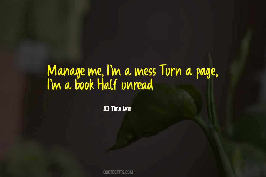 Just Turn The Page Quotes #395929