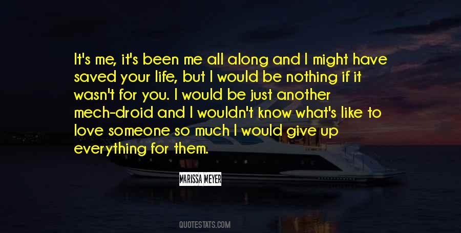 Just You And Me Love Quotes #234534
