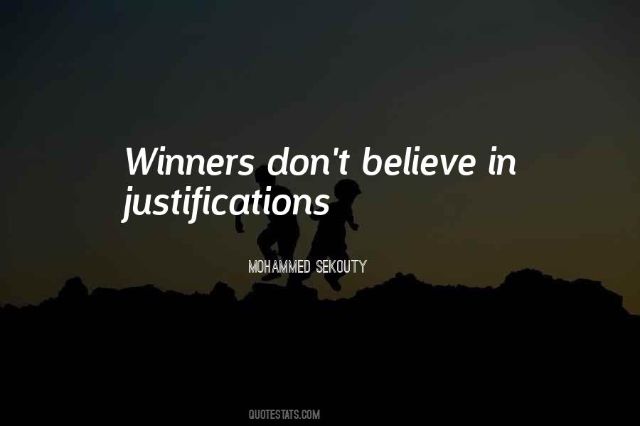 Justifications Quotes #557429