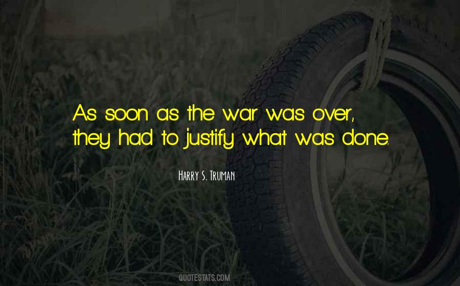 Justify War Quotes #1211216