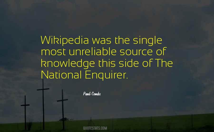 Quotes About Enquirer #1782878