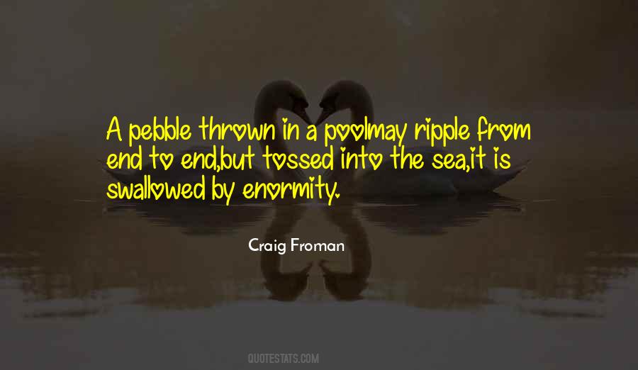 Quotes About Enormity #1616680