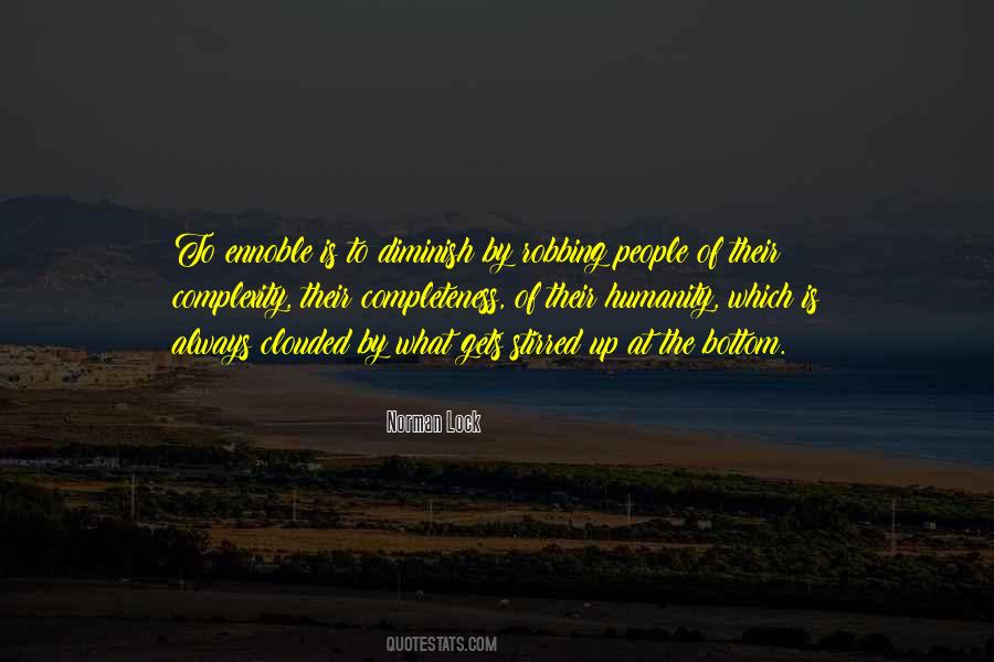 Quotes About Ennoble #1008129
