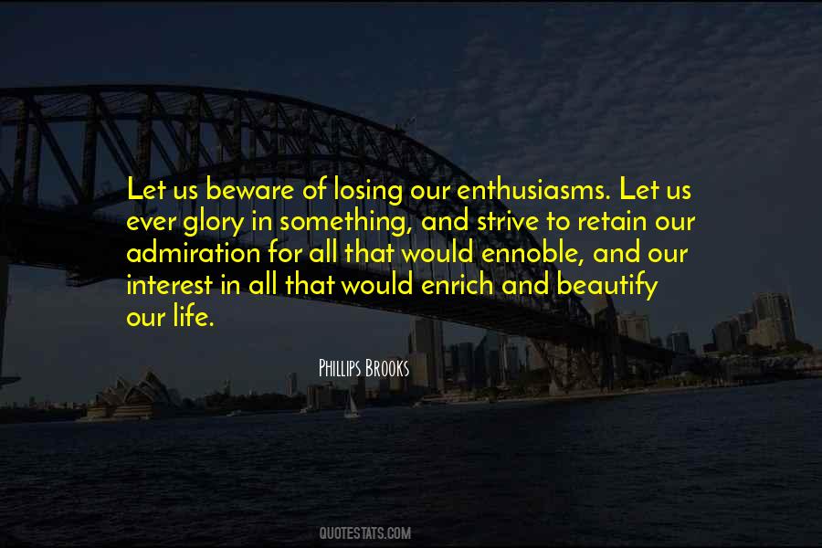 Quotes About Ennoble #1510501