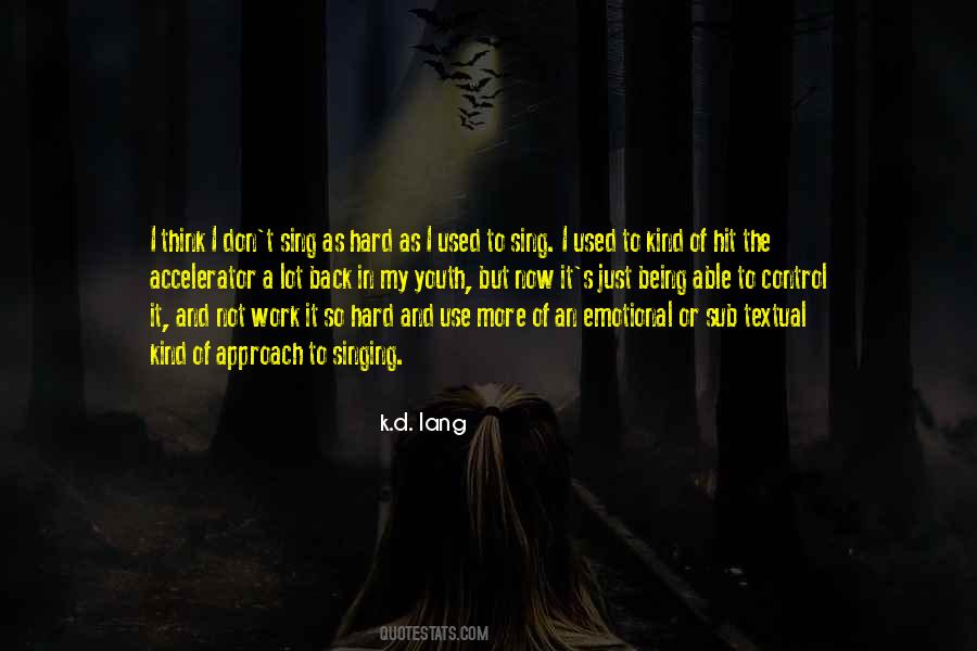 K.d Quotes #31460