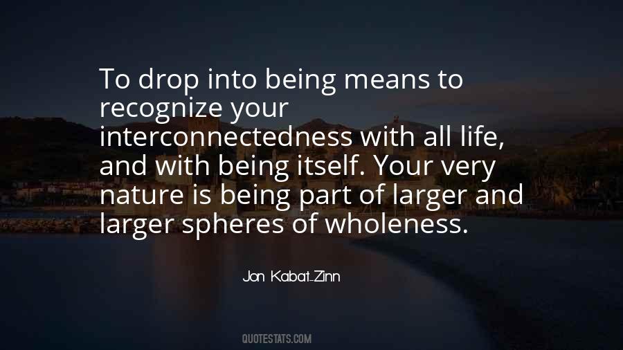 Kabat Zinn Quotes #605173