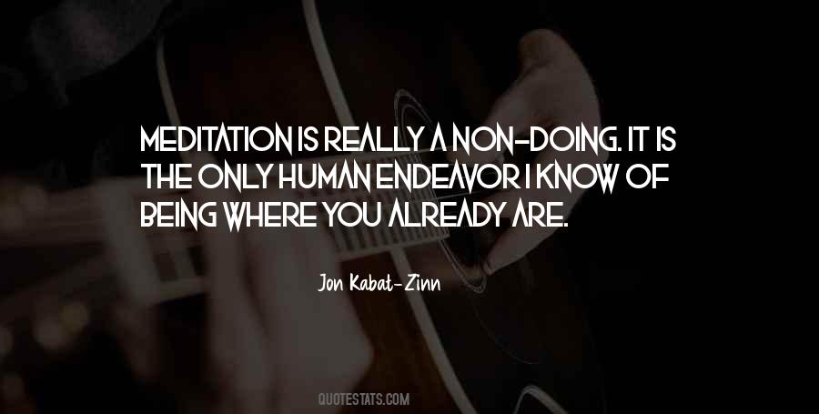 Kabat Zinn Quotes #764027