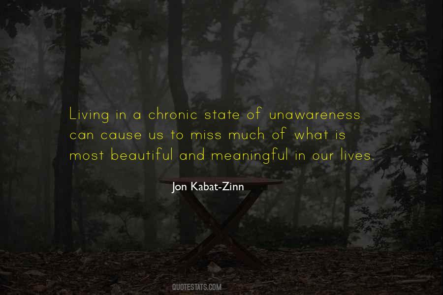 Kabat Zinn Quotes #767872