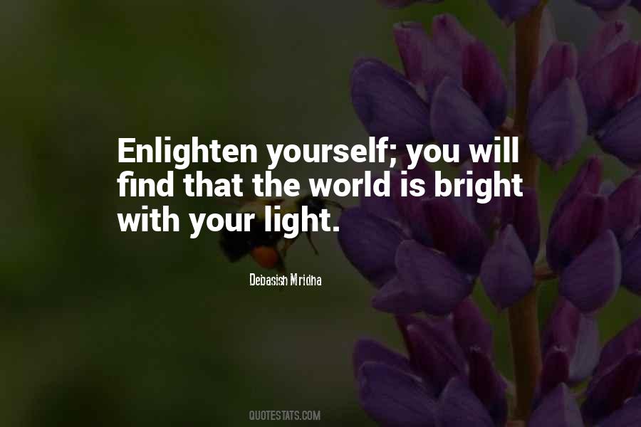 Quotes About Enlighten #727353