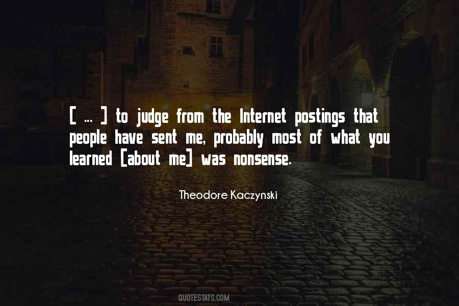 Kaczynski Quotes #488527