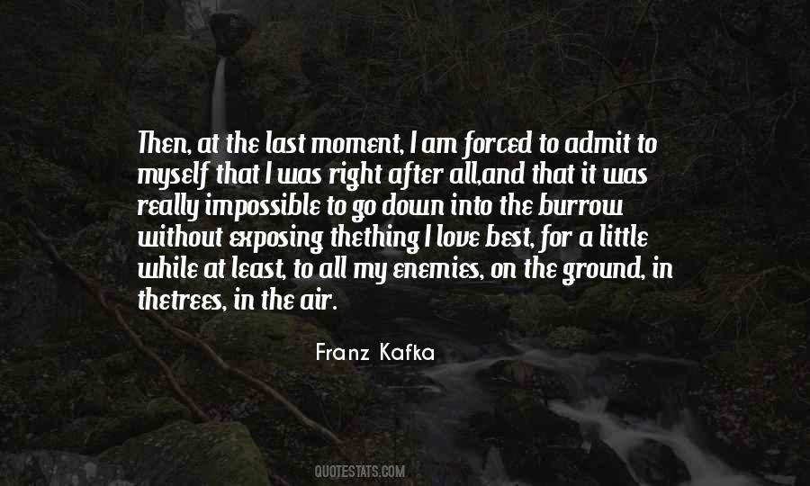 Kafka The Burrow Quotes #1399207