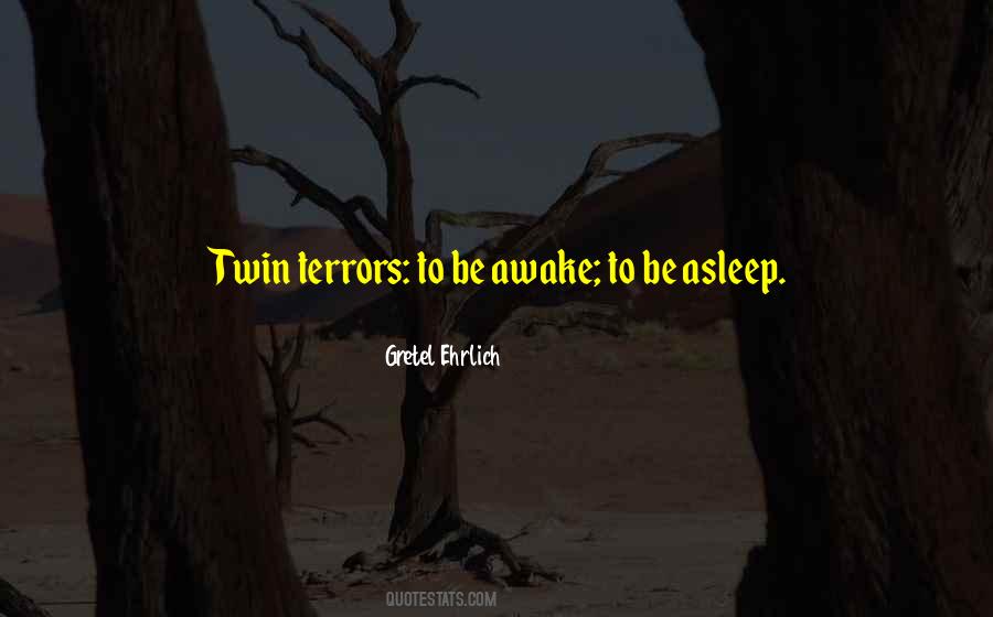 Quotes About Terrors #951207