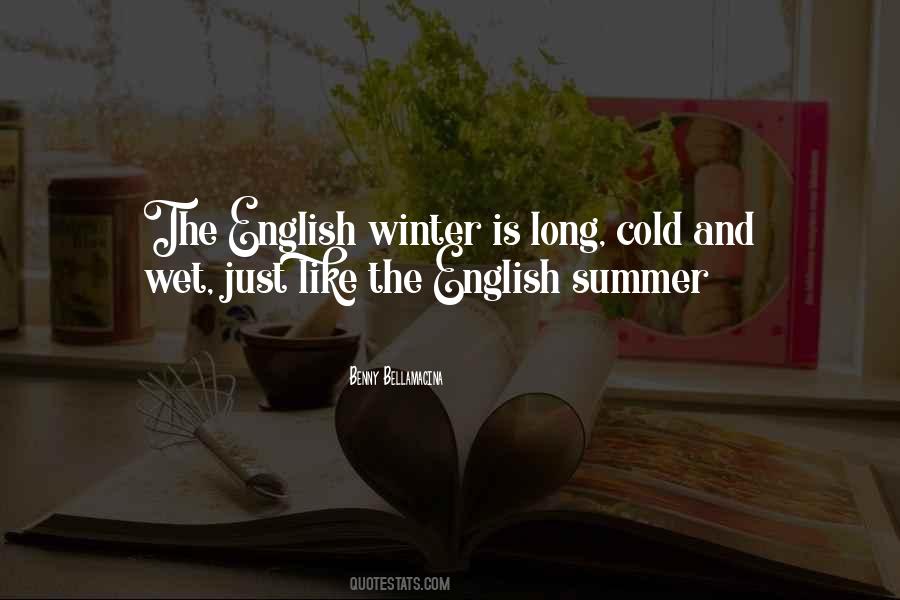 Quotes About English Weather #1238005