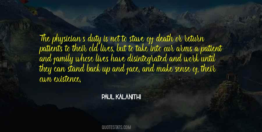 Kalanithi Quotes #95396
