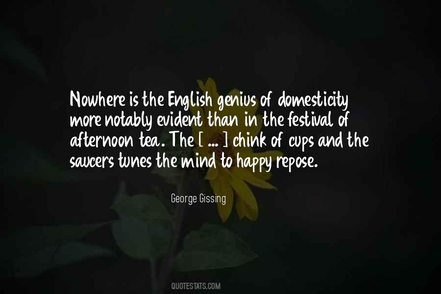 Quotes About English Tea #1193534