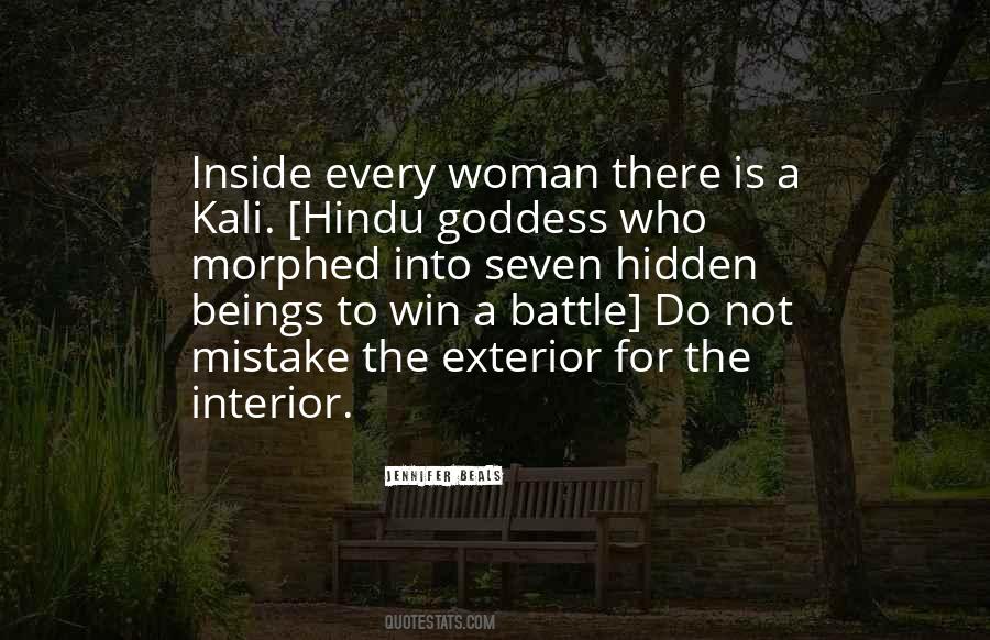 Kali Hindu Goddess Quotes #1718581