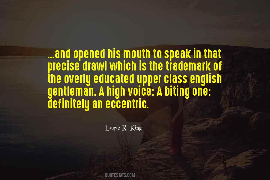 Quotes About English Gentleman #1326283