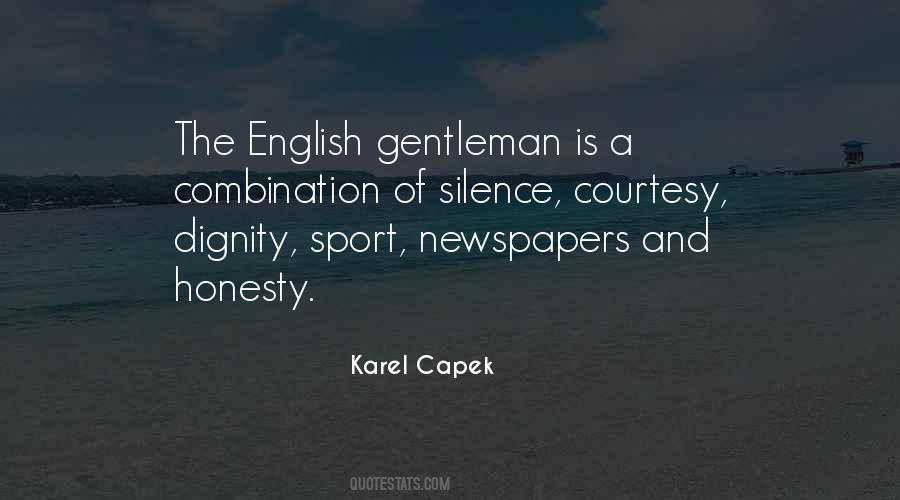 Quotes About English Gentleman #962814