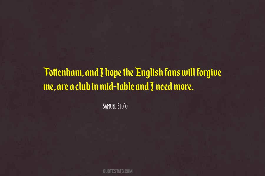 Quotes About English Football #271045
