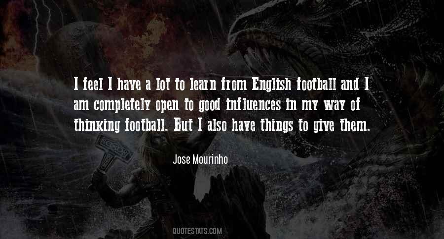 Quotes About English Football #683090