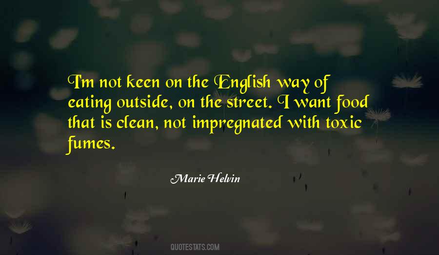 Quotes About English Food #1170136