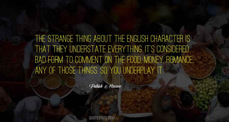 Quotes About English Food #1551060