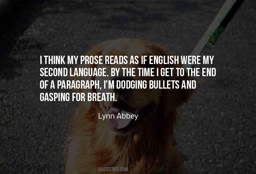 Quotes About English As A Second Language #291357