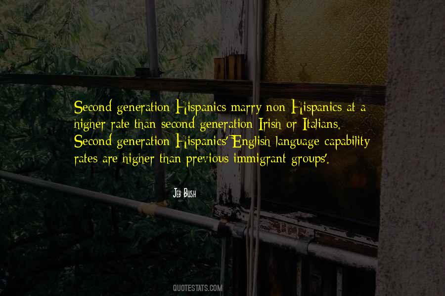 Quotes About English As A Second Language #441500