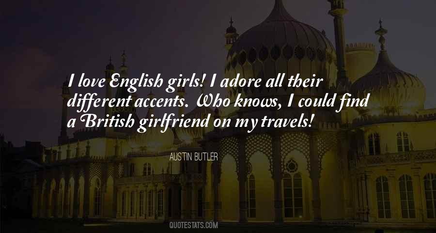 Quotes About English Accents #1412042