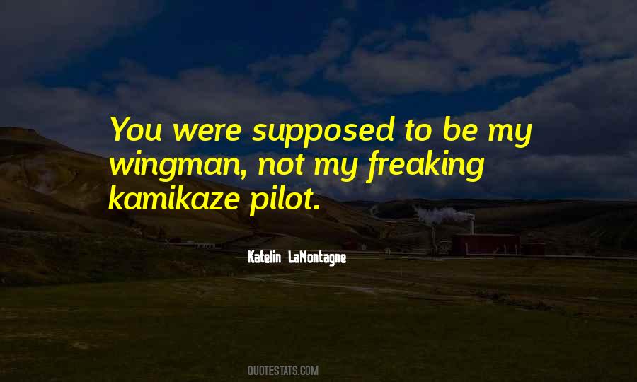 Kamikaze Pilot Quotes #703914