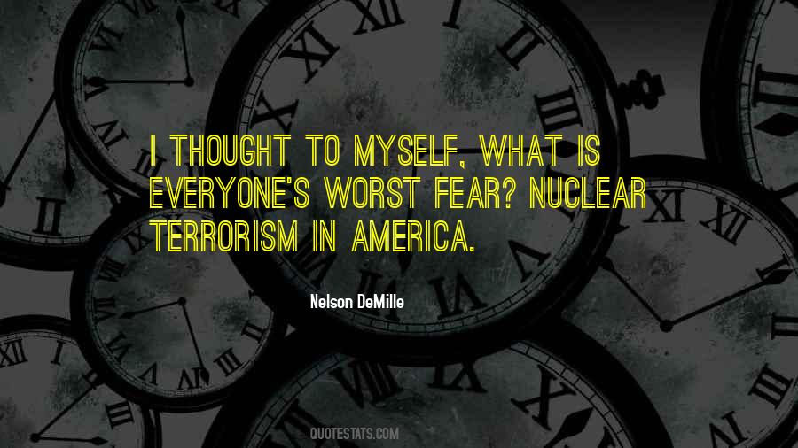 Quotes About Terrorism In America #515577