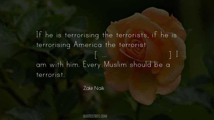 Quotes About Terrorism In America #620850
