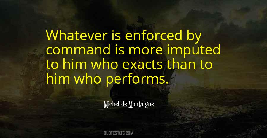 Quotes About Enforced #1692800