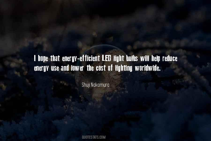 Quotes About Energy Use #665364